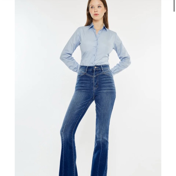 Women's Blue Jeans - Picture 1 of 3